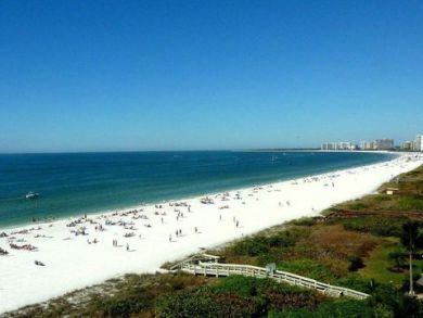 One Bedroom Right on the Beach on Marco Island Beach Views